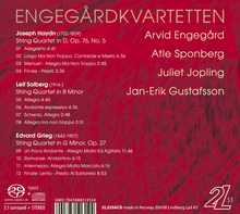 Load image into Gallery viewer, STRING QUARTETS vol. I: Haydn-Solberg-Grieg - Engegårdkvartetten
