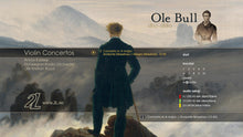 Load image into Gallery viewer, OLE BULL Violin Concertos vol I - Annar Follesø,  Norwegian Radio Orchestra, Ole Kristian Ruud
